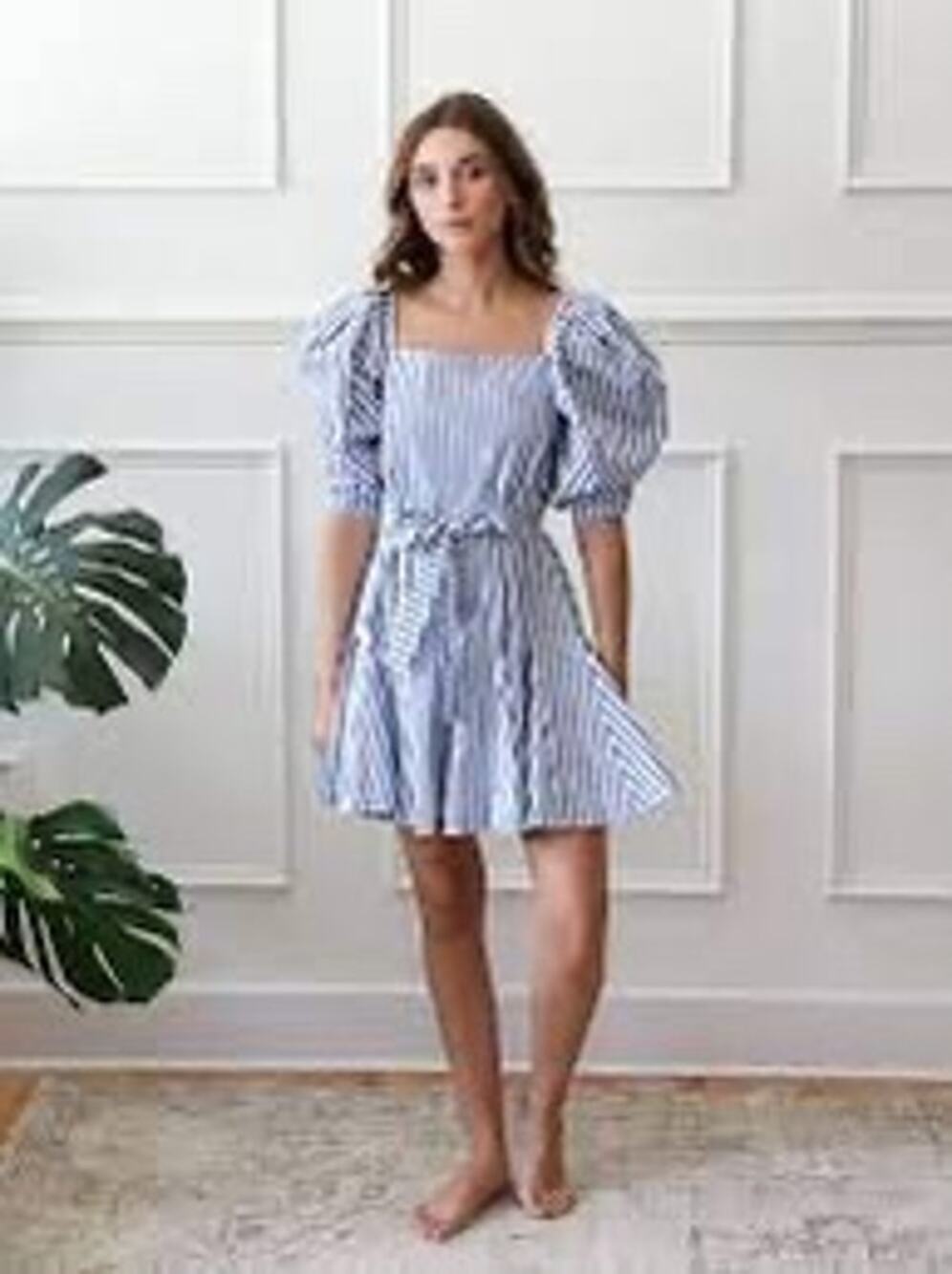 Mille Anais Stripe Mini Dress